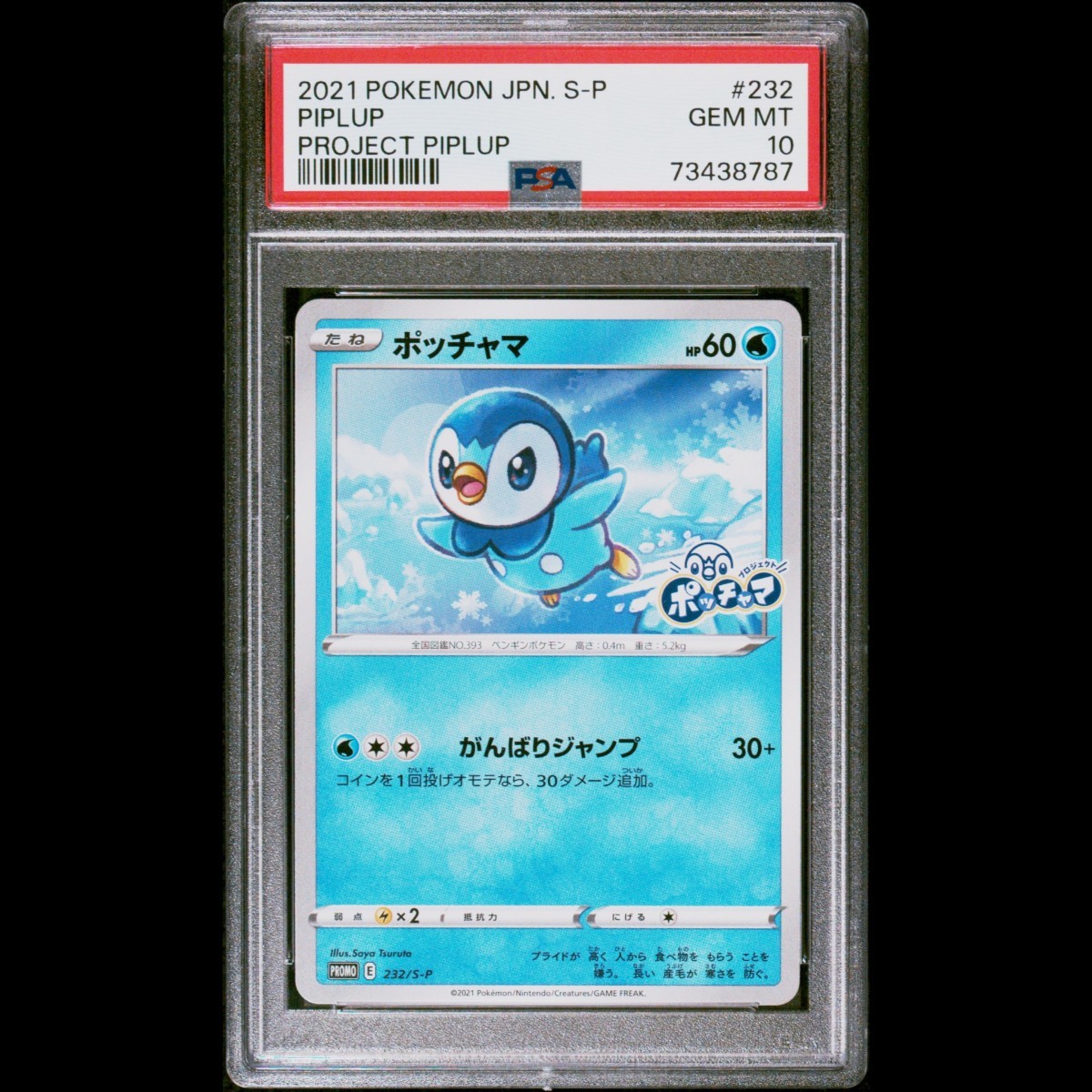 PSA10】ポッチャマ プロモ ポケモンカード ポケカ pokemon card game