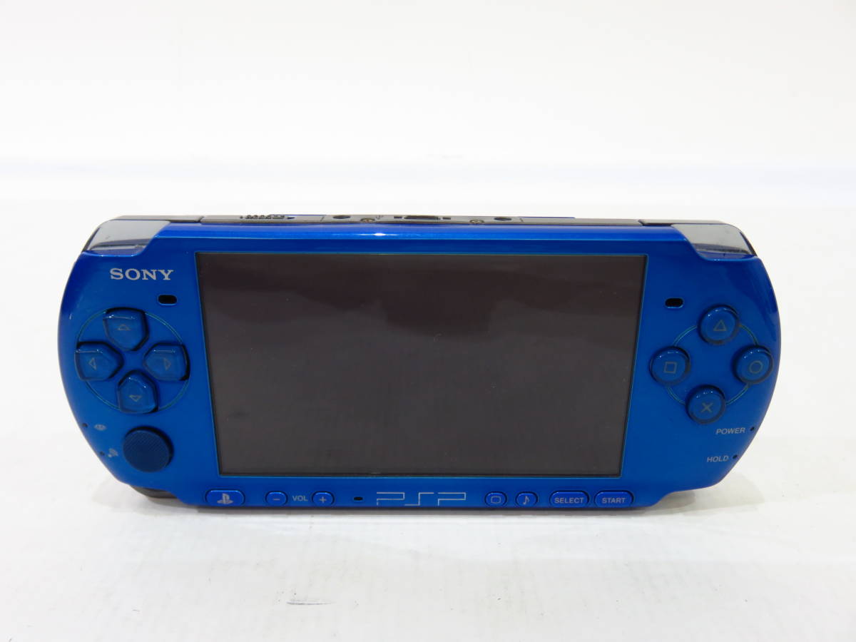 k5756k [送料600円]【現状品・動作OK】 SONY PSP3000 プレイステーションポータブル メモリースティック 4GB付き ※初期化済 [034-230519]