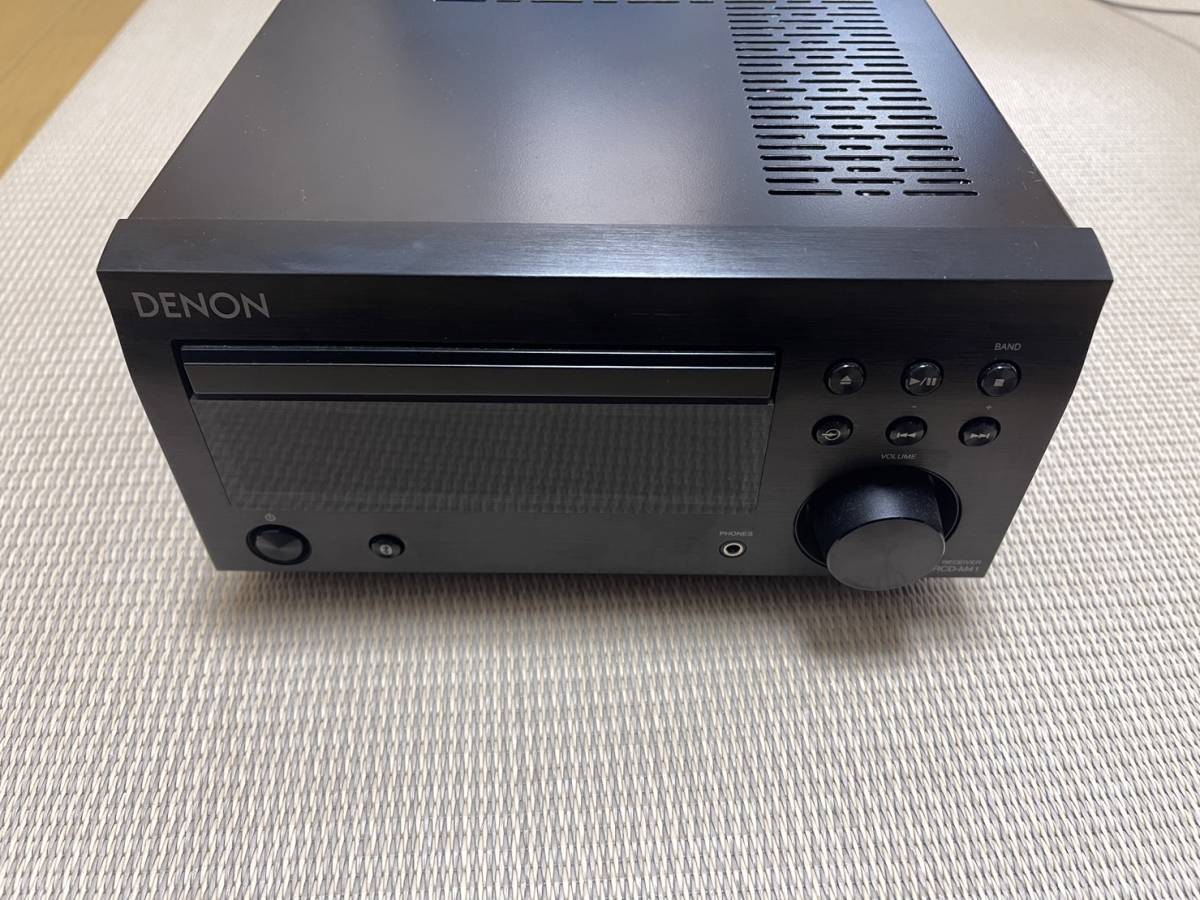 【中古】Mシリーズ CDレシーバー RCD-M41-K ブラック