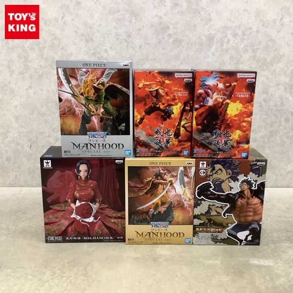 1円〜 未開封 ONE PIECE 戦光絶景 ポートガス・D・エース 造形物語 ボア・ハンコック 他