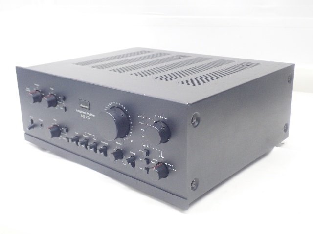 サンスイ SANSUI プリメインアンプ 山水 AU-707 - AU-α707「スッキリと