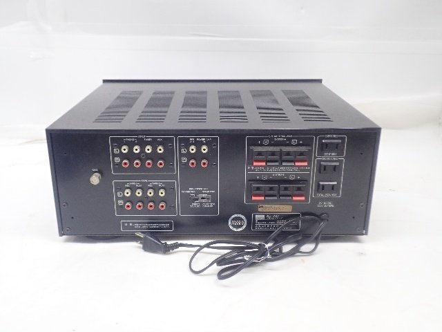 サンスイ SANSUI プリメインアンプ 山水 AU-707 - AU-α707「スッキリと