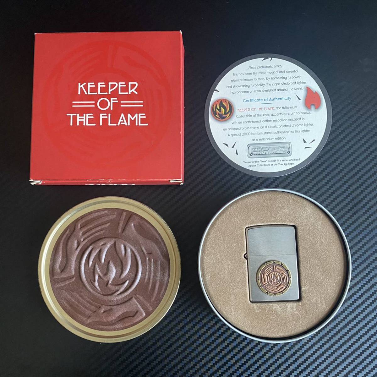 ZIPPO/ジッポー KEEPER OF THE FLAME Limited Collectible Of The Year 20世紀最後のコレクティブ・オブ・ザ・イヤーモデル 絶版
