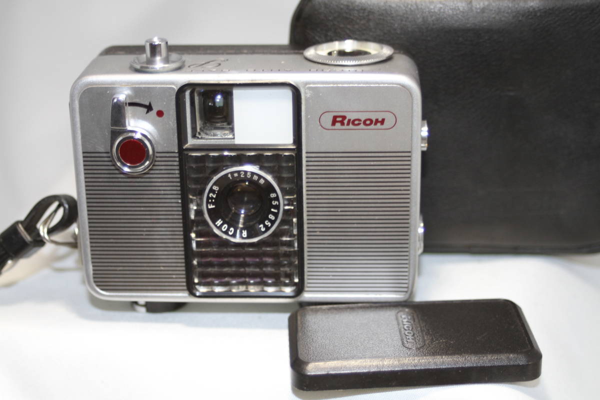 分解整備済リコーオートハーフS黒縞 モルト張替済 レンズキャップ付