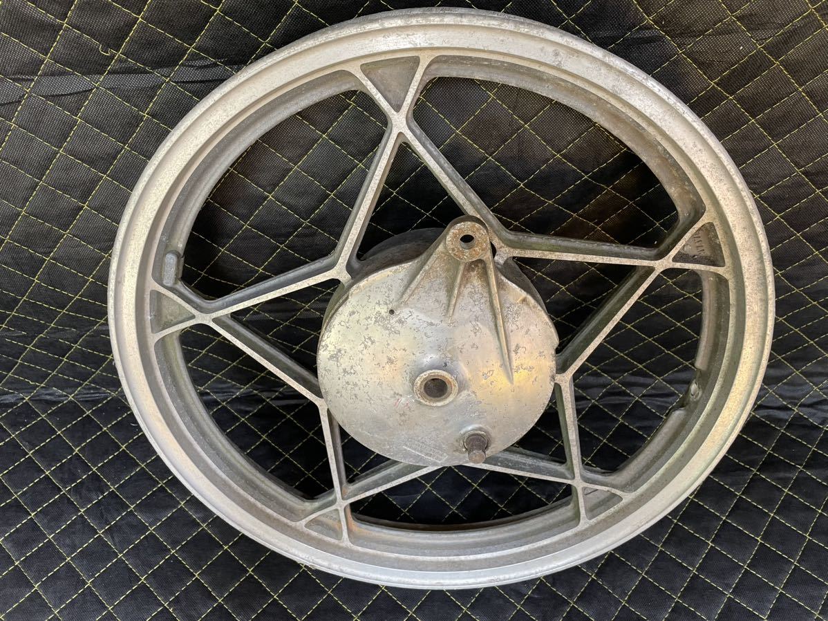 GSX400E ゴキ リアホイール GS400 星キャストホイールリア ザリ ゴキ