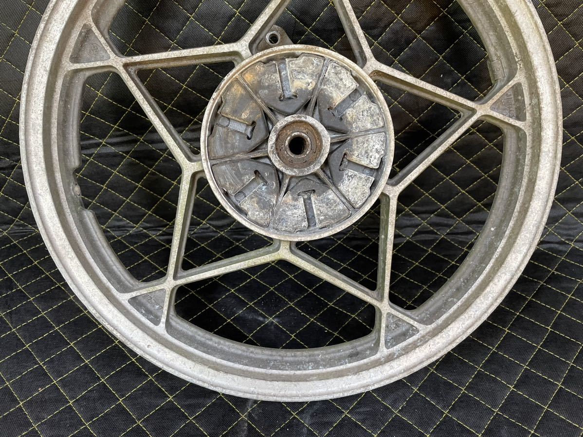 GSX400E ゴキ リアホイール GS400 星キャストホイールリア ザリ ゴキ