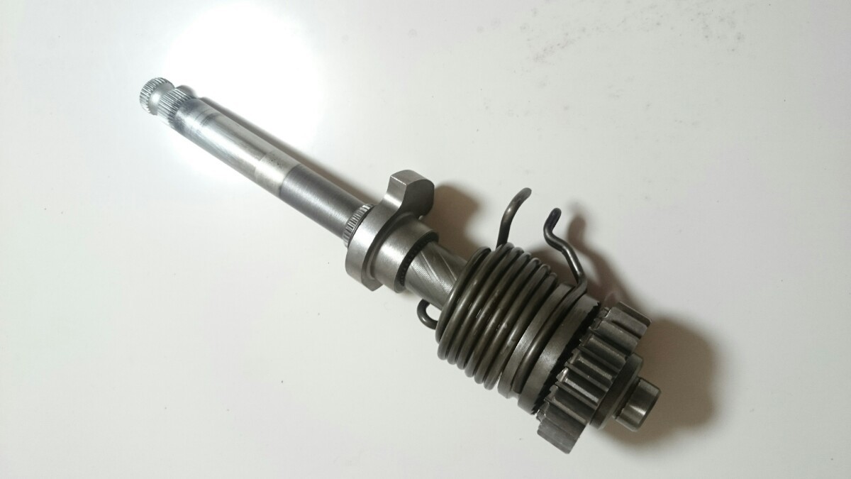 21T Bタイプ モンキー カブ シャリー ダックス 純正 キックスピンドル 検) ホンダ キックスターター