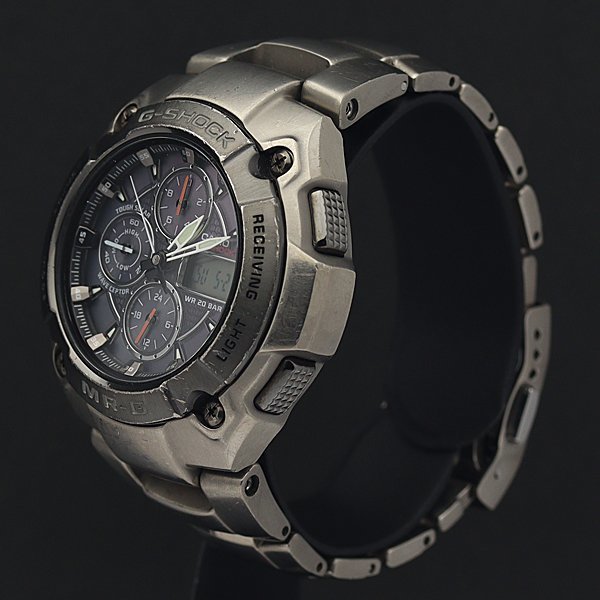 1円～◎CASIO カシオ Gショック MR-G チタン メンズ 電波ソーラー MRG