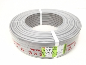 ☆送料無料③☆新品未使用 矢崎VVF2.0mm-3芯 YAZAKI 100m ヤザキ