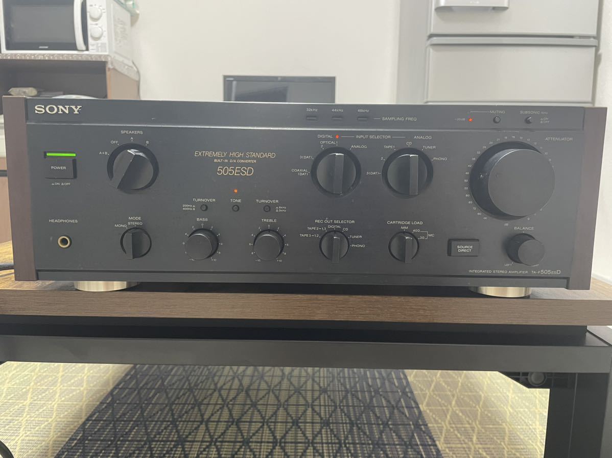 新作】 SONY ソニーTA-F505ESD プリメインアン