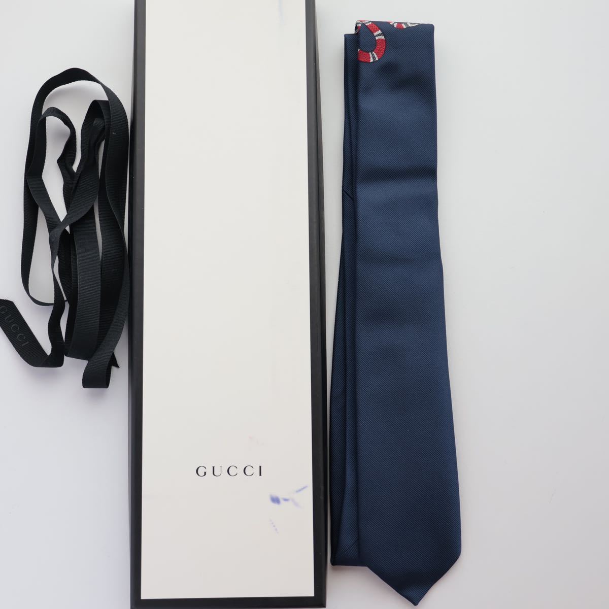 未使用 GUCCI グッチ ネクタイ スネーク 蛇 【公式通販】