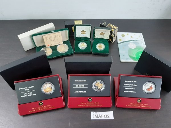 IMAFO2　世界各国のコイン　カナダ　1988年カルガリーオリンピック記念コイン　国際コイン・デザイン・コンペティション　など　おまとめ