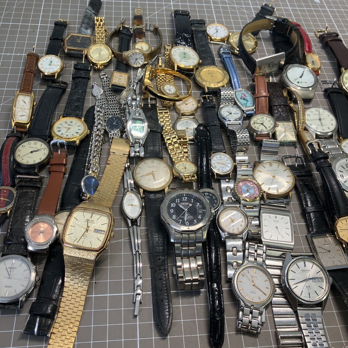 SEIKOなどジャンク時計まとめ売り「5/1E」 腕時計 ジャンク まとめ売り