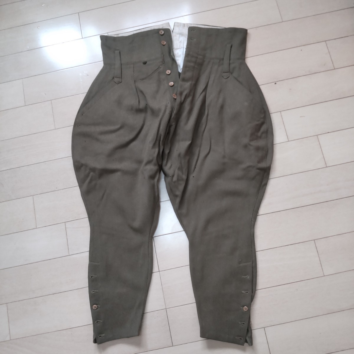 日本軍 旧日本軍 当時物 大日本帝国 軍服 パンツ ズボン 冬服 将校
