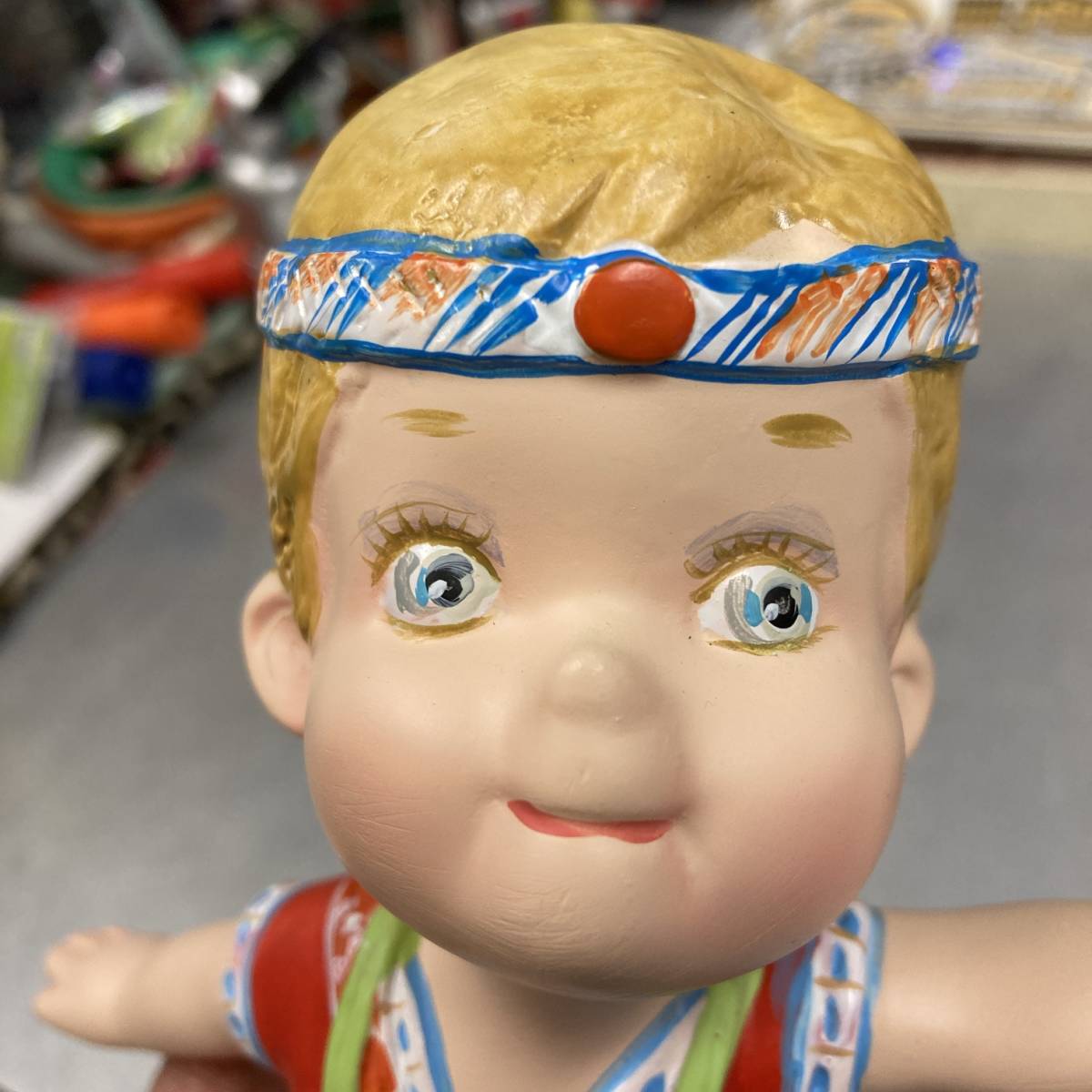 レトロ☆高島屋 ローズちゃん 置物☆企業物、フィギュア(キャラクター