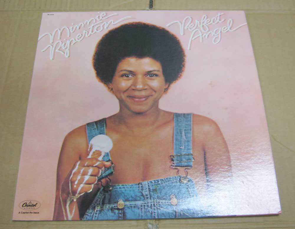 中古LPレコード　■ US 輸入盤 MINNIE RIPERTON ■ PERFECT ANGEL ■ CAPITOL SN-16145 ミニー・リパートン パーフェクト・エンジェル 緑