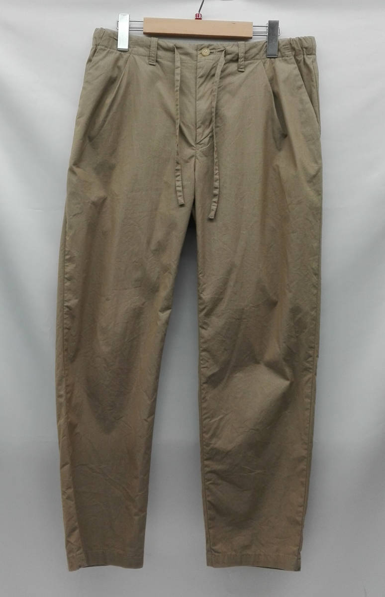 STILL BY HAND スティルバイハンド　テーパードパンツ　PT01201 ベージュ　サイズ48