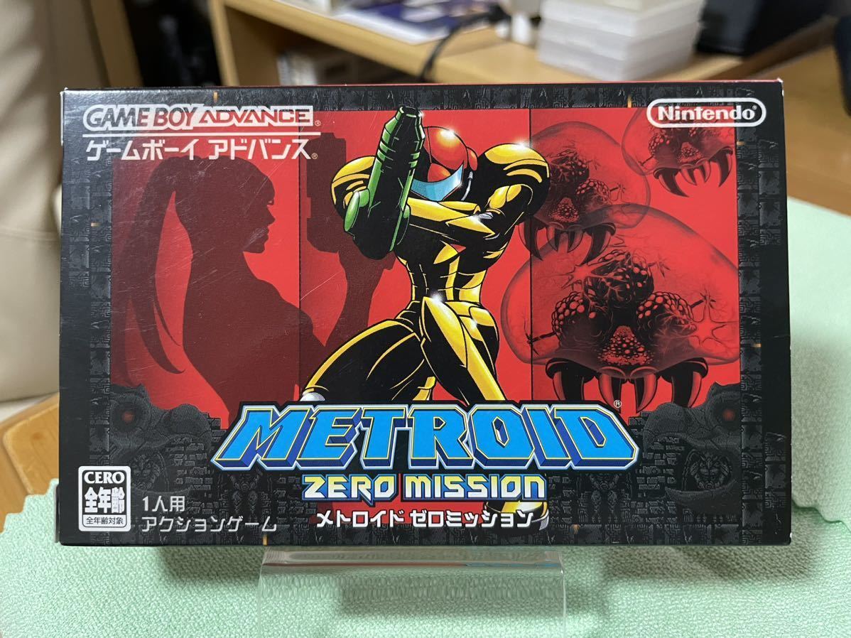 ★美品 メトロイドゼロミッション ゲームボーイアドバンス GBA 