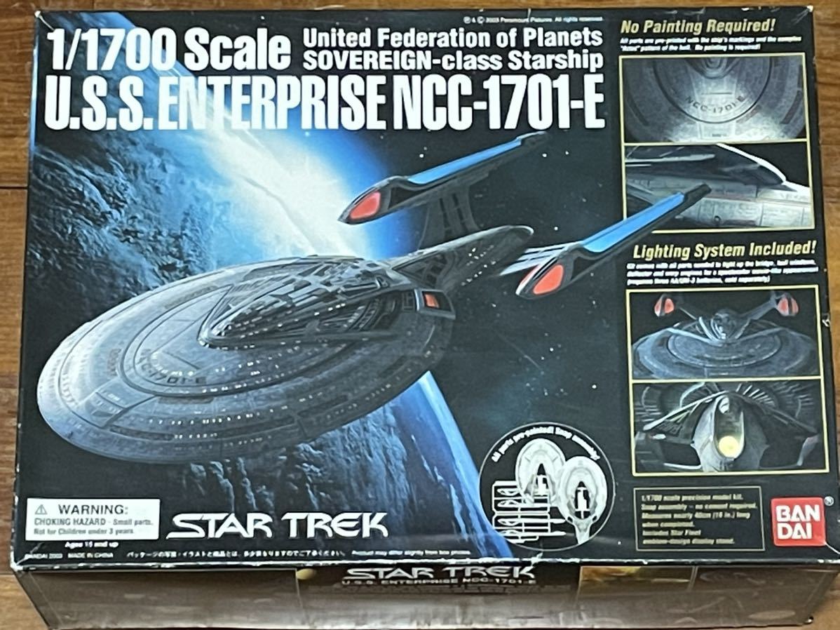 バンダイ STAR TREK スタートレック USS エンタープライズ NCC-1701-E