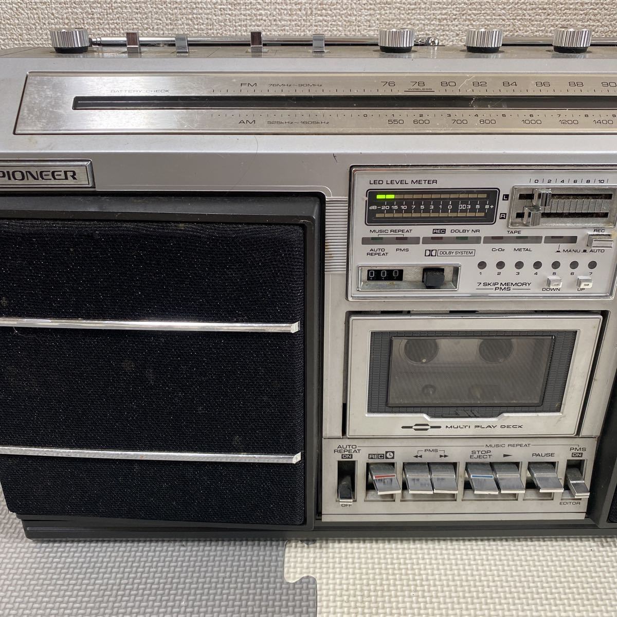 PIONEER パイオニア ラジカセ　SK-95｜希少レトロラジオ動作品・当時物 PIONEER パイオニア ラジカセ SK-95｜希少レトロラジオ動作品・当時物