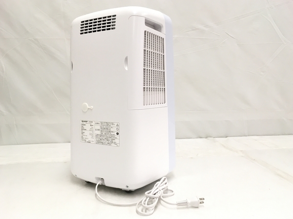 SHARP 除湿機 CM-N100 冷風 衣類乾燥 アイスホワイト コンパクトクール