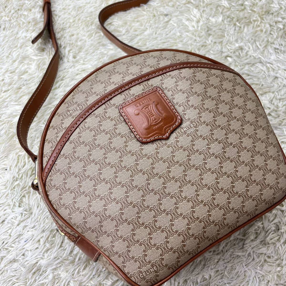 美品】CELINE セリーヌ ショルダーバッグ 斜め掛け クロスボディ 