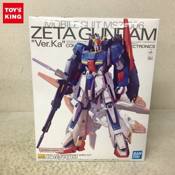 1円〜 BANDAI SPIRITS MG 1/100 機動戦士Zガンダム ゼータガンダムVer.Ka