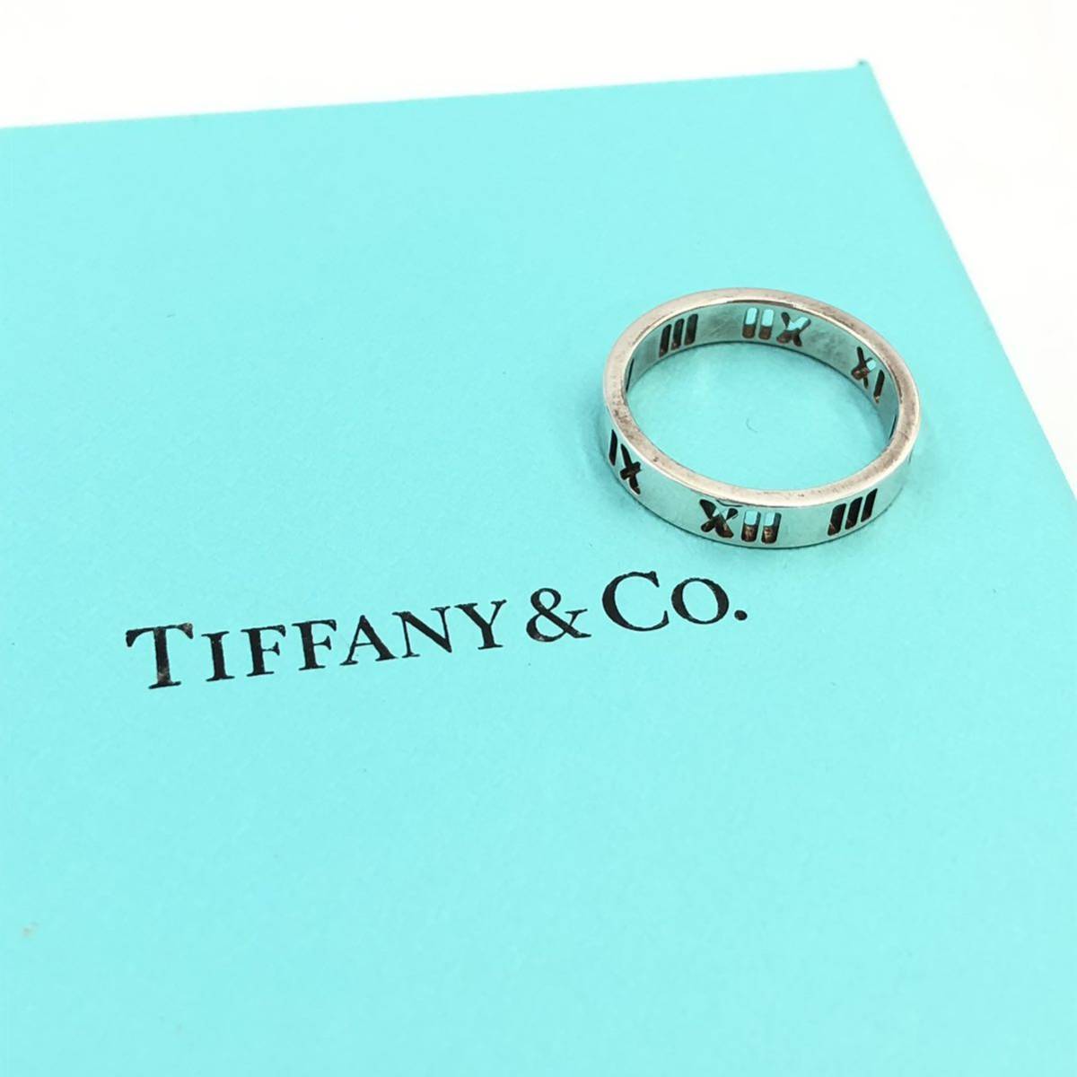 5/23HK-11★TIFFANY&Co.★ティファニー★ティファニーアトラスリング/TIFFANY/アクセサリー/DB6 DE0
