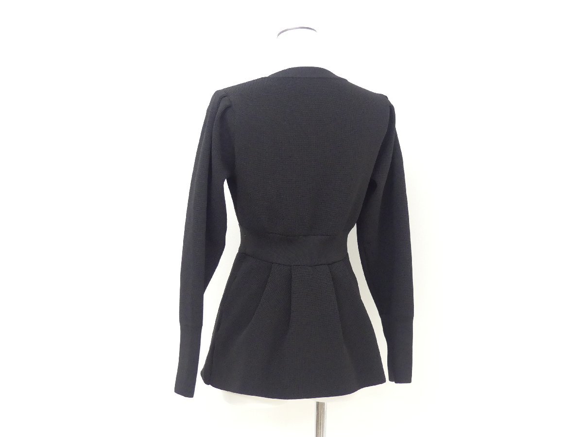 regleam 新作 regleam リグリーム ペプラムニットカーディガン S