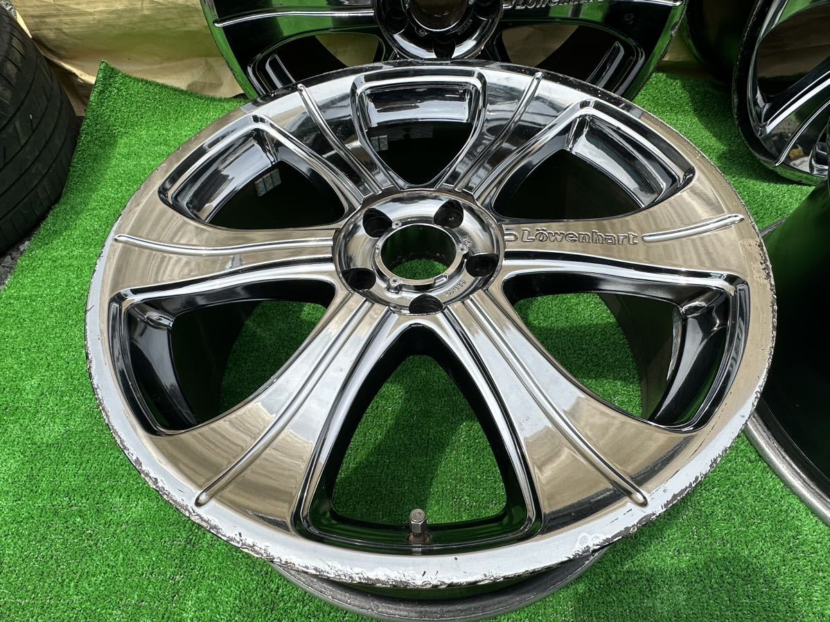 Lowenhert 20インチ 9J +31 8.5J +38 114.3 5H 4本 245/35R20 レーベン 