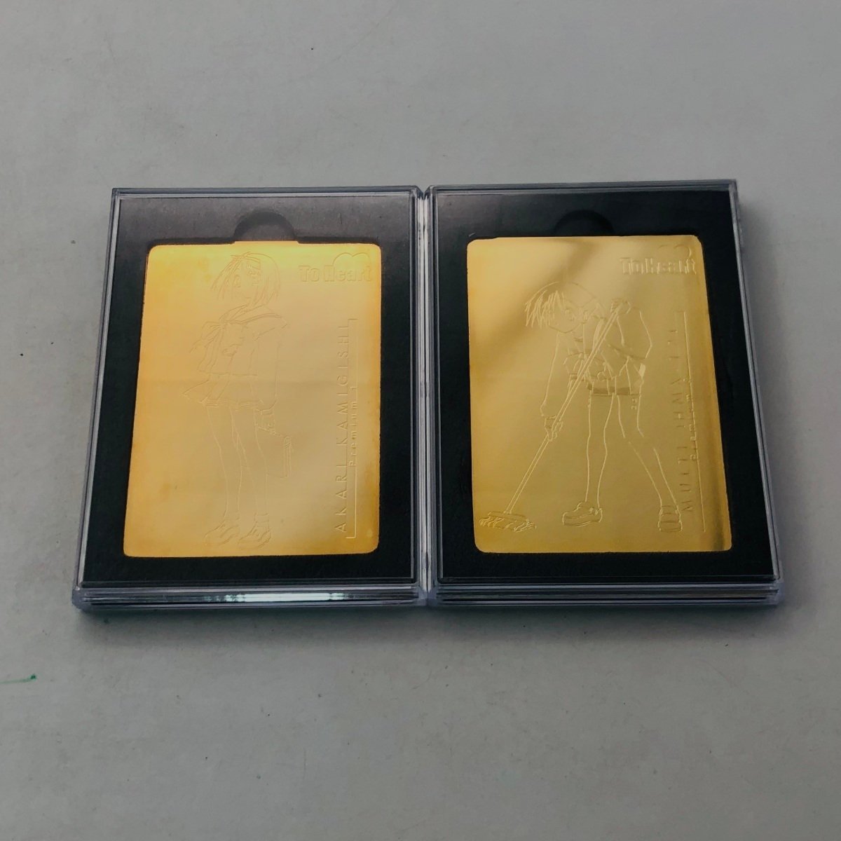 中古品 To Heart メタルカード METAL CARD 24GP VERSION 6種7点セット