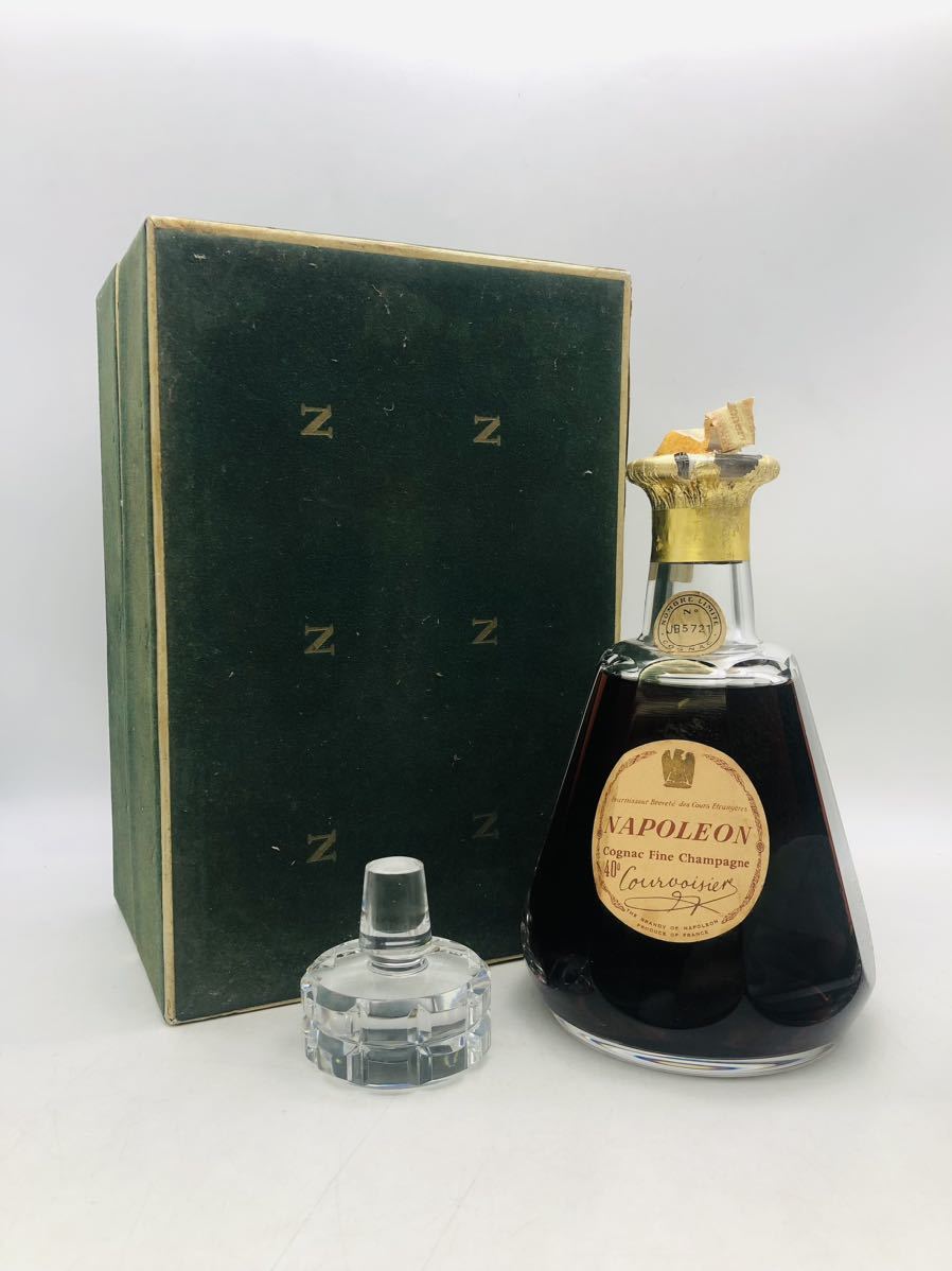 未開栓】COURVOISIER（クルボアジェ）ナポレオン バカラ クリスタル