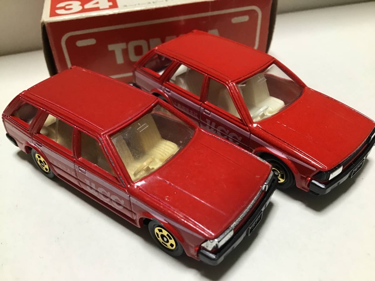 トミカ ブルーバード ワゴン 赤箱 輸出仕様 日本製 おもちゃ ミニカー