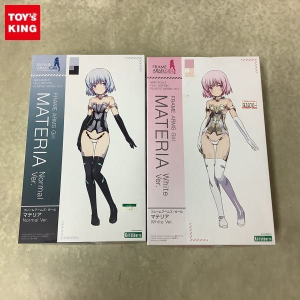 HOT，定番人気 1円〜 コトブキヤ フレームアームズ ガール マテリア white ver. マテリア ノーマルVer.(プラモデル)｜売買されたオークション情報、yahooの商品情報をアーカイブ公開 - オークファン その他