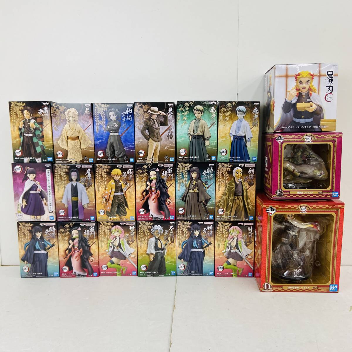 16968)〓 鬼滅の刃フィギュアまとめ プライズフィギュア/一番くじ 竈門