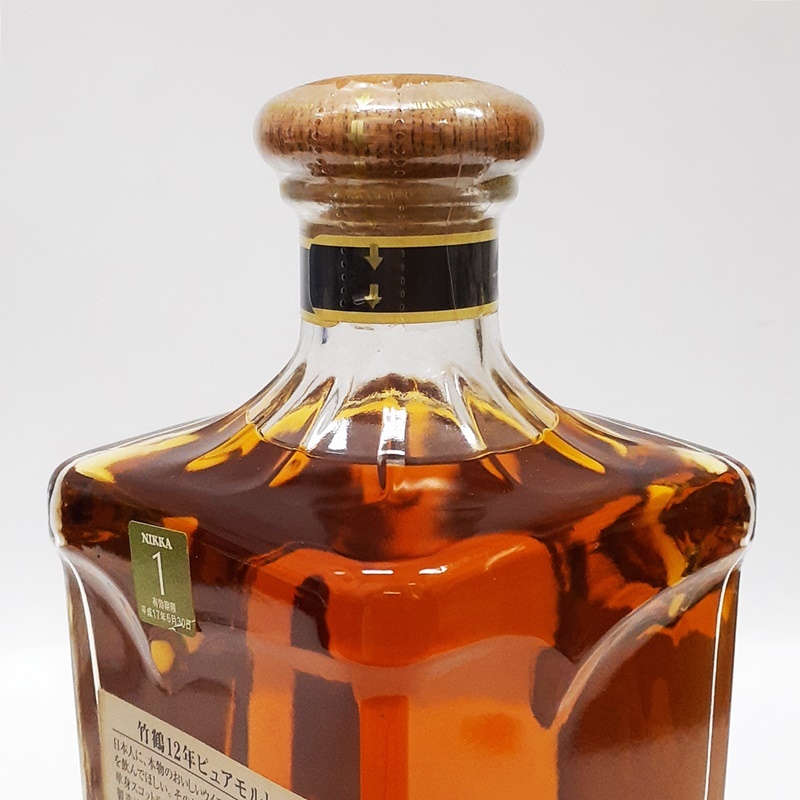ピュアモルト 竹鶴 12年 ニッカ NIKKA ウイスキー 未開栓 - 竹鶴12年ピュア