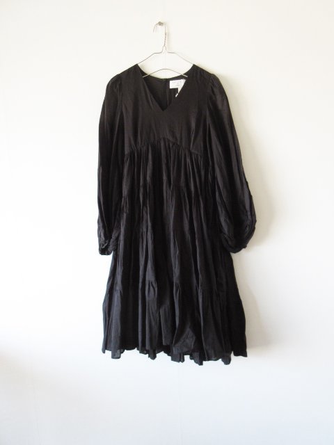 未使用 MARIHA / マリハ 21040910001130 IENA別注 エンジェルのドレス LS ショートドレス F BLACK * ワンピース レディース