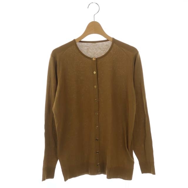 38 DeuxiemeClasse FF grace カーデ　半袖　ツインニット 未使用品 ミューズ ドゥーズィエム クラス FF grace クルーネック