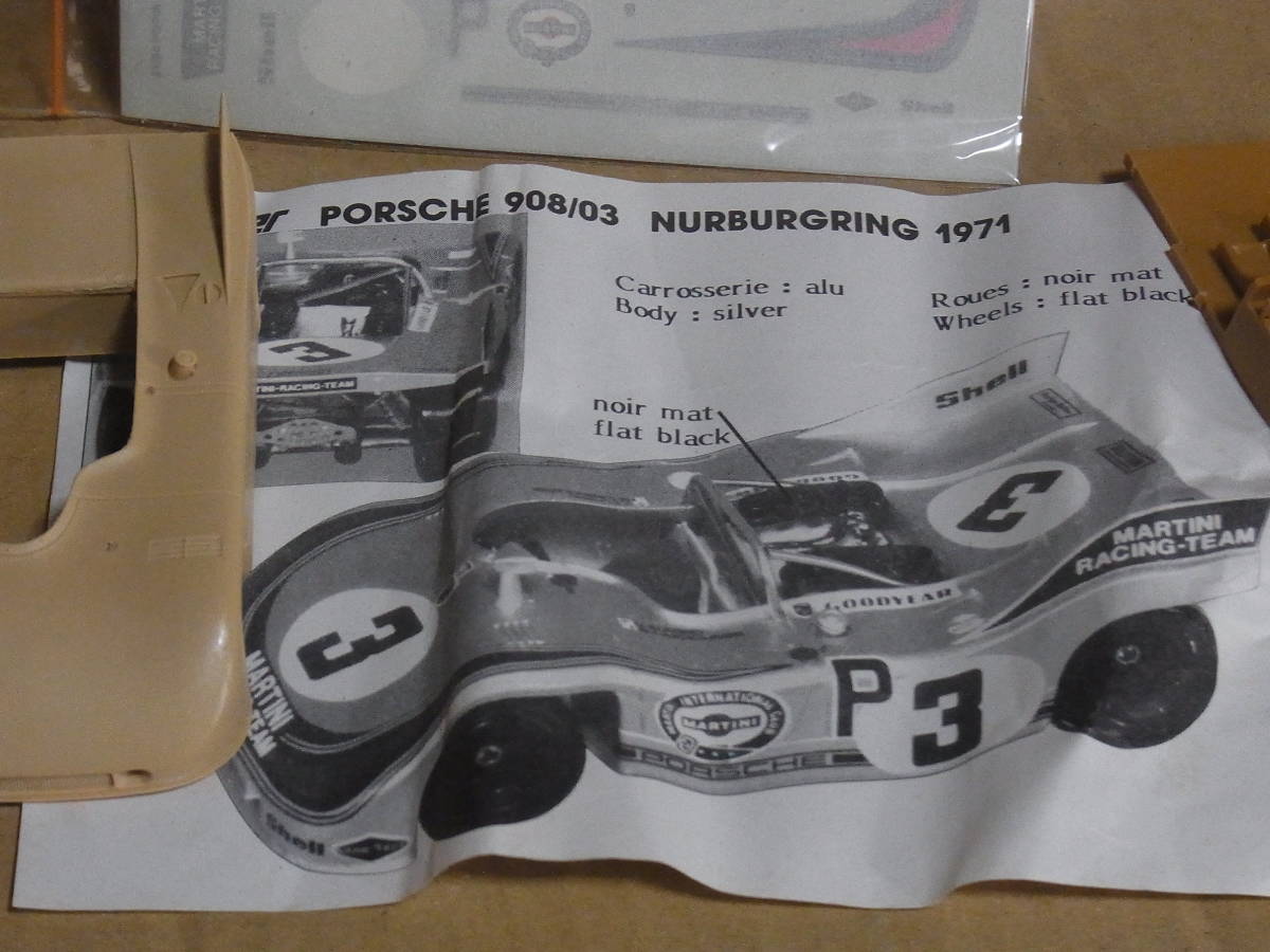 1/43 スターター PORSCHE 908/03 Porsche 908⁄3 1⁄43 Mini Racing Etsy