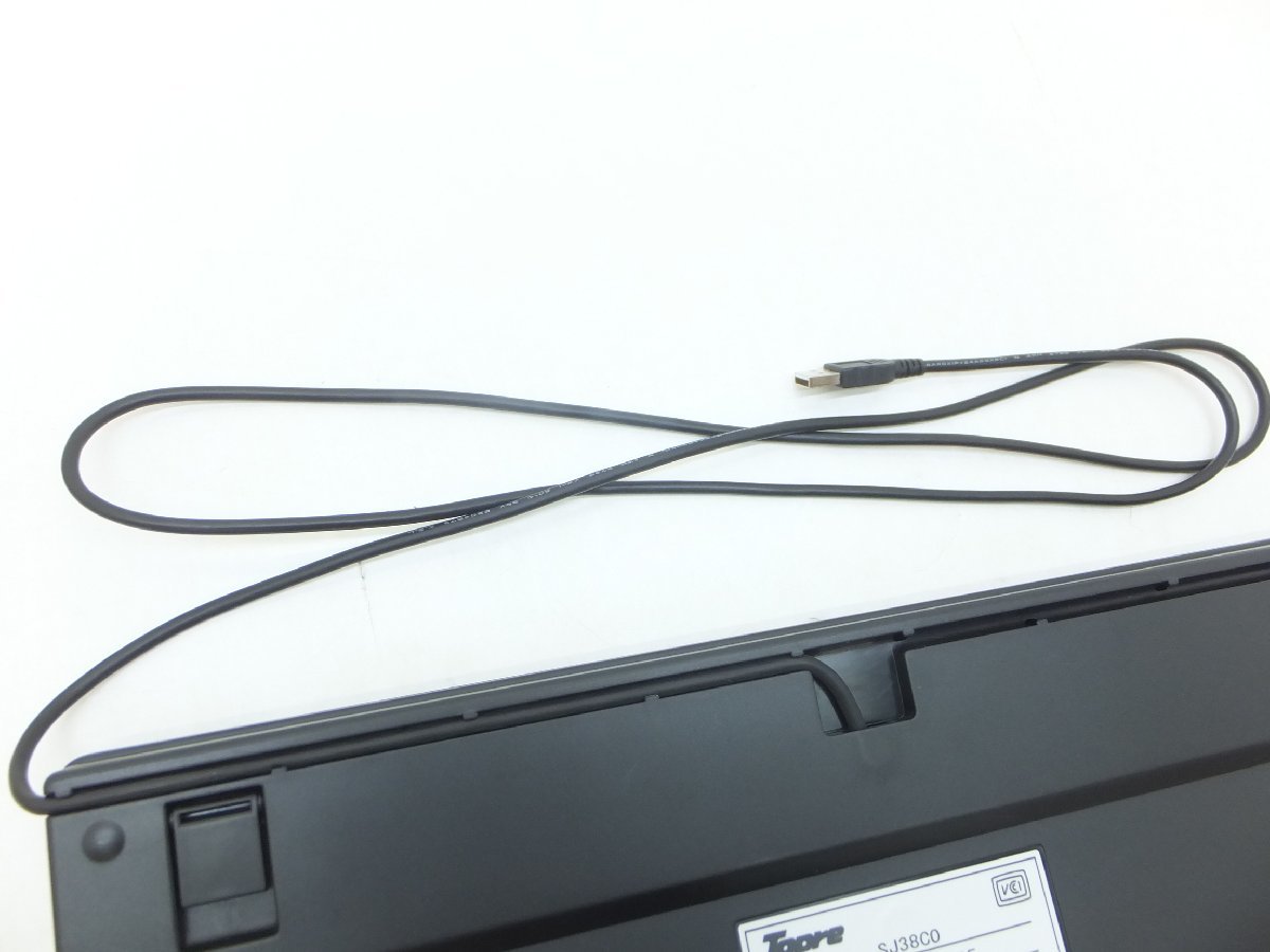 51JD○東プレ USB用キーボード Realforce 108UDK(ブラック) [SJ38C0