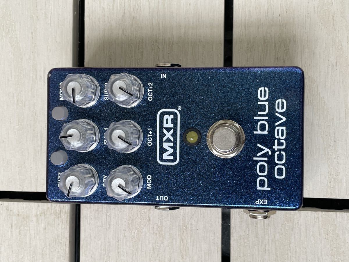 MXR M306 Poly Blue Octave オクターバー | M306 MXR Guitar Mxr
