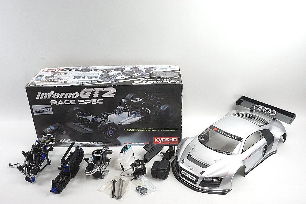 【動作確認済】美品シャーシ！京商 1/8GP INFERNO GT2 KE25 KYOSHO 京商 1/8 インファーノGT2 RACE SPEC用パーツ 京商 KE25