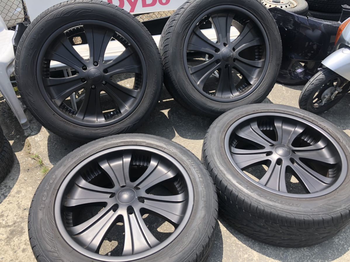 リンカーン ナビゲーター22インチ305/45R22 マットブラック4本セット