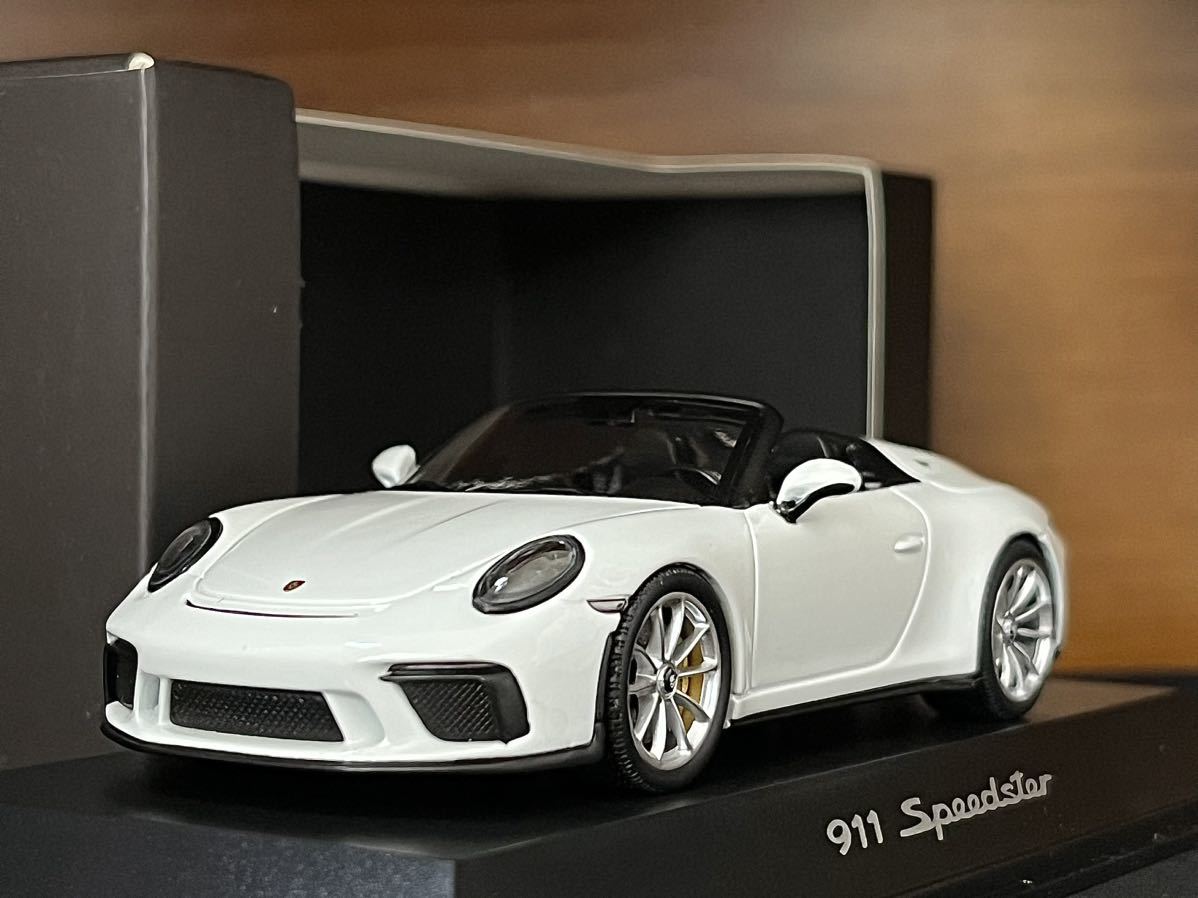1/43 特注 スパーク ポルシェ 911(991.2) スピードスター ホワイト 1:43 Spark Porsche 911(991.2) Speedster 2019 white