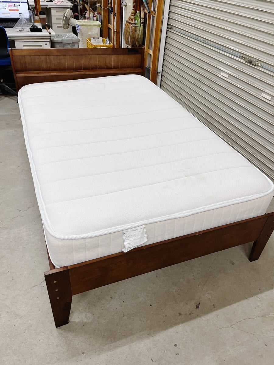 直接引き取り】ニトリ ニトリベッド ベッドフレーム セミダブルベッド