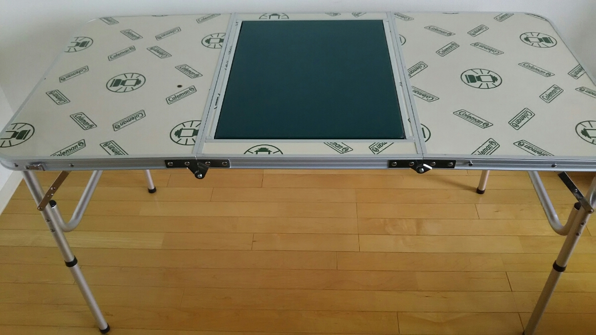 廃盤 希少 未使用品 コールマン/Coleman 170-5950 三折BBQテーブル