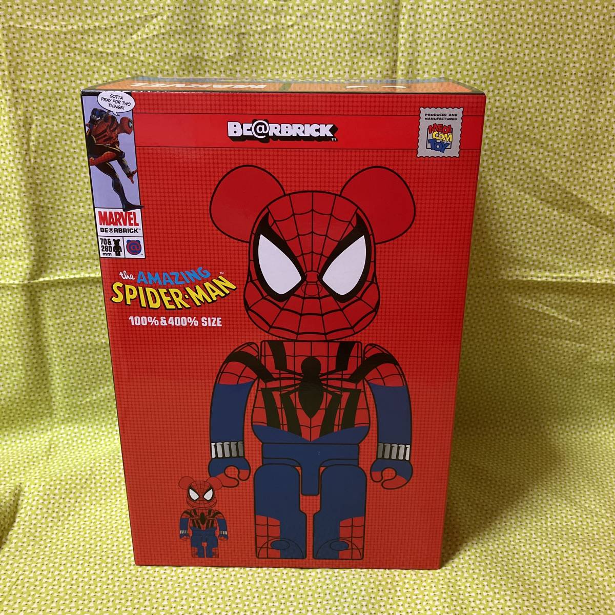 BE@RBRICK SPIDER-MAN UPGRADED SUIT 最安値！！ Amazon.co.jp: MAFEX 
