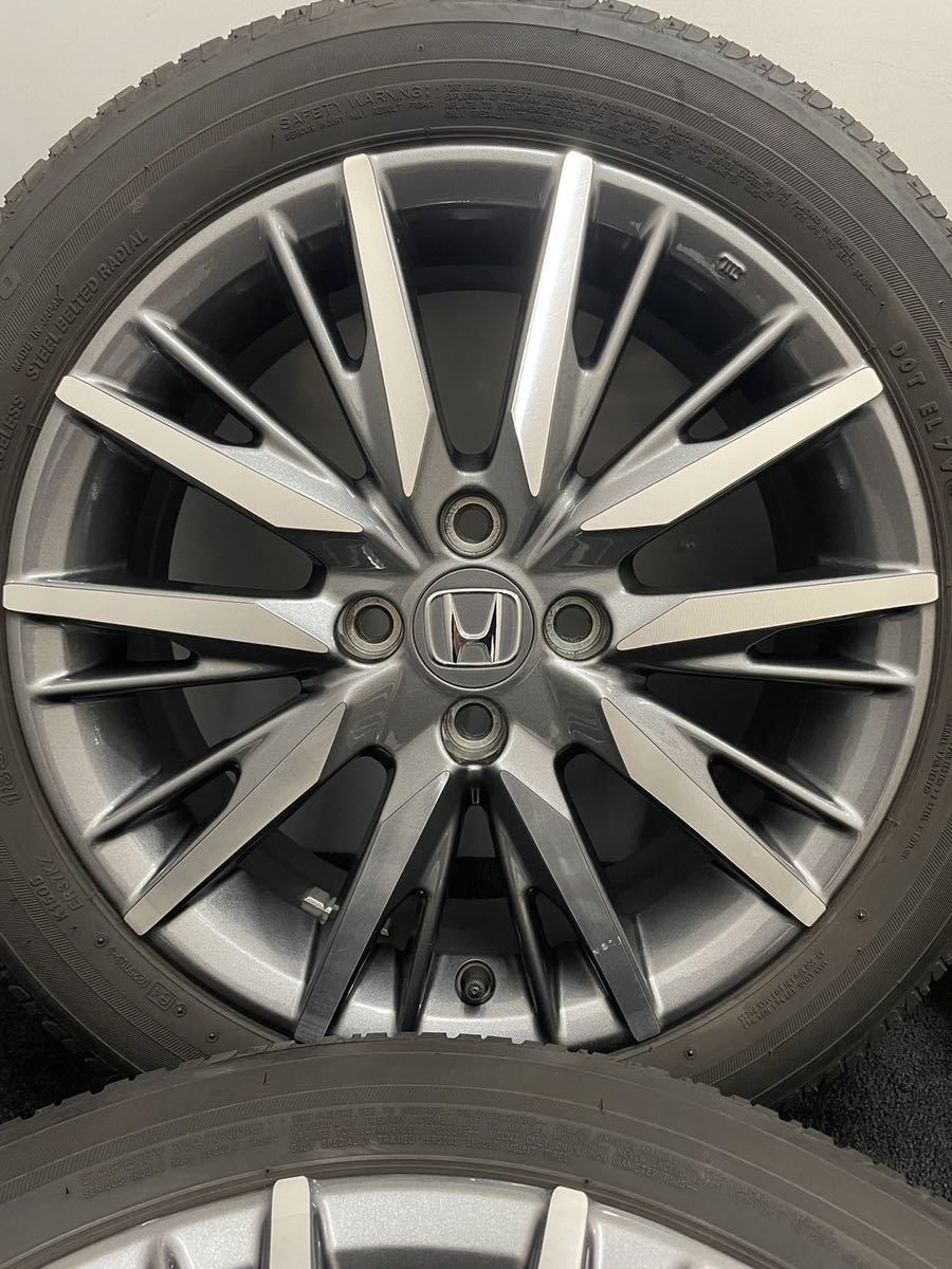 185/55R16 BRIDGESTONE/TURANZA ER370 19年製 ホンダ シャトル 純正 