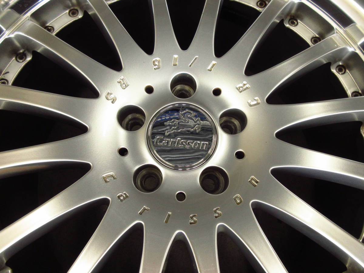 カールソン1/16RS BE 19インチ8.5J+45 PCD112/5H ベンツ用 専用ボルト 