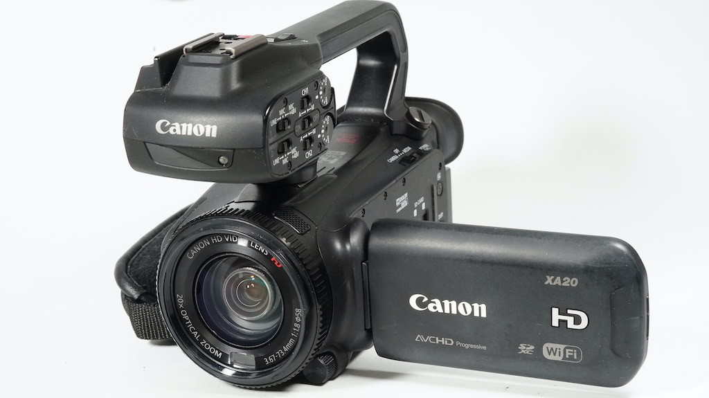 Canon キャノン XA20 ハンドルユニット付き 1週間保証 /9073 保護